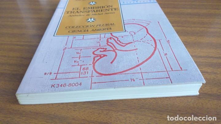 Libros de segunda mano: El embri&oacute;n transparente --- Jacques Testart - Foto 3
