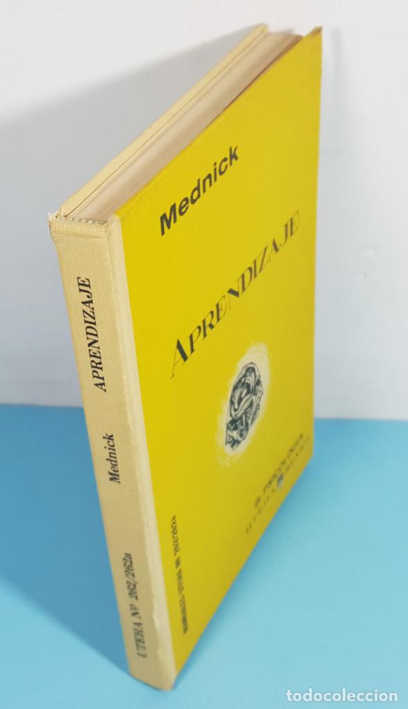 Libri di seconda mano: APRENDIZAJE PSICOLOGIA, SARNOFF A. MEDNICK, MANUALES UTEHA MEXICO 1&ordf; EDIC 1965 194 PAG TAPA DURA
