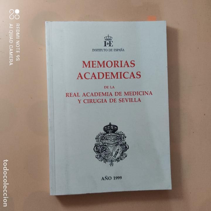 Libri di seconda mano: MEMORIAS ACADEMICAS DE LA REAL ACADEMIA DE MEDICINA Y CIRUGIA DE SEVILLA. 1999. PAG. 154.