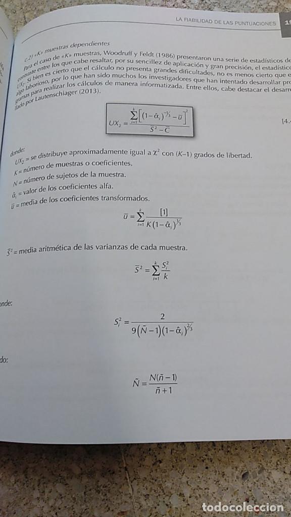 Libros de segunda mano: PSICOMETR&Iacute;A. UNED. 2015 - Foto 2