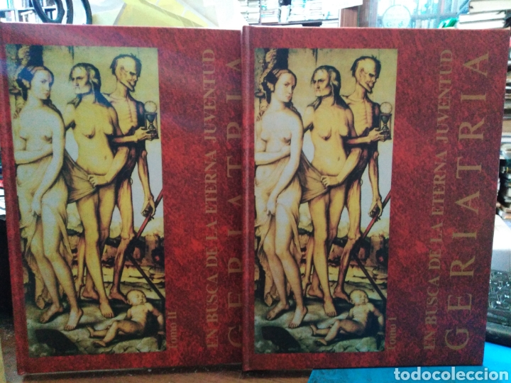 Libros de segunda mano: EN BUSCA DE LA ETERNA JUVENTUD-UNA HISTORIA DE LA GERIATRIA-2 TOMOS-PEDRO PABLO AYUSO ARROYO-