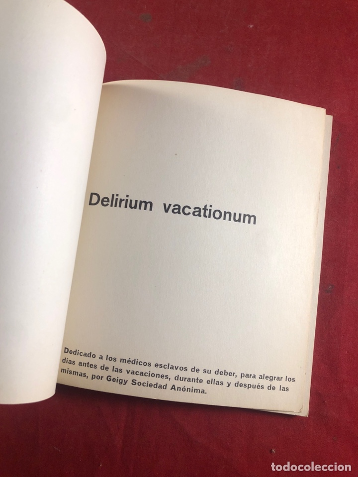 Libros de segunda mano: DELIRIUM VACATIONUM PROFESOR CHAVAL - Foto 2