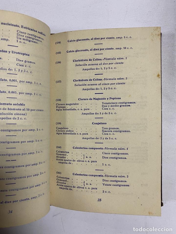Libros de segunda mano: LIBROS FORMULAS DE AGUAS MEDICINALES. LEER - Foto 3