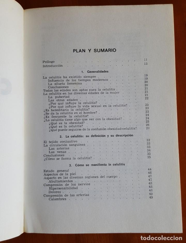 Libros de segunda mano: CELULITIS CAUSAS Y TRATAMIENTO - Foto 5