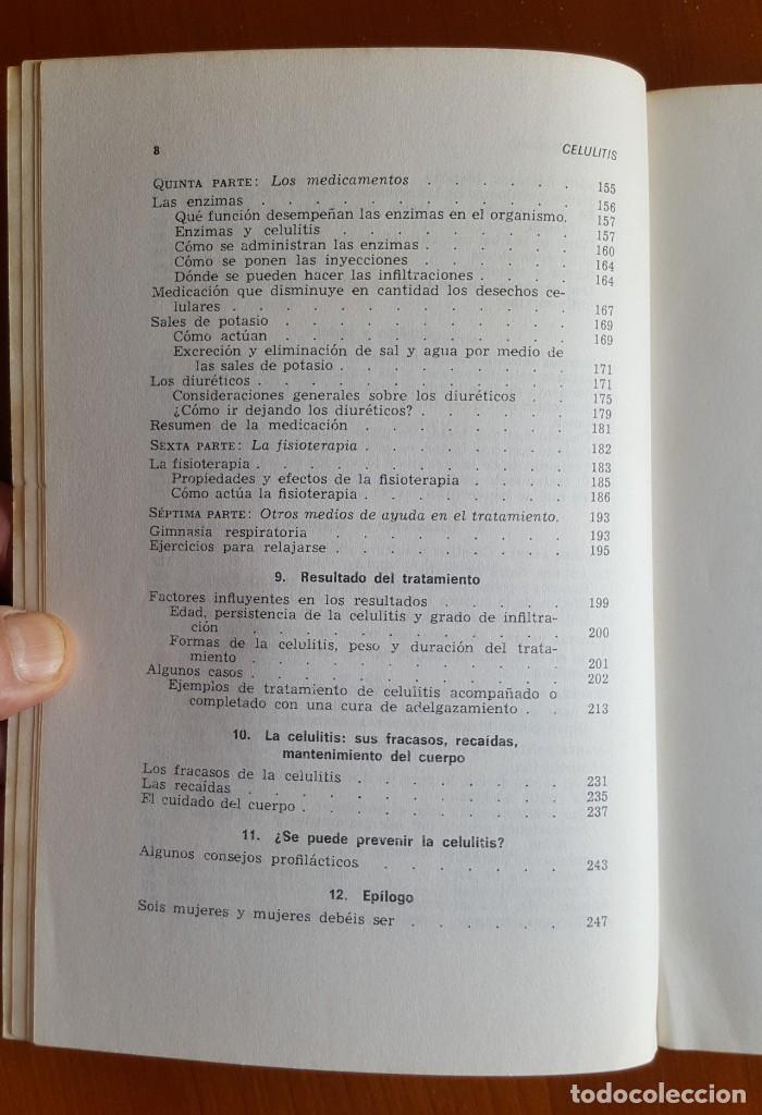 Libros de segunda mano: CELULITIS CAUSAS Y TRATAMIENTO - Foto 8