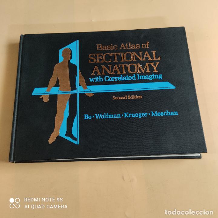 Second hand books: BASIC ATLAS OF SECTIONAL ANATOMY. BO-WOLFMAN. KRUEGER. MESCHAN. 1990. PAGS 380.