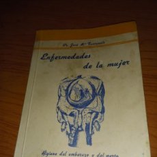 Libros de segunda mano: ENFERMEDADES DE LA MUJER HIGIENE DEL EMBARAZO Y DEL PARTO FONTANALS EDICIONES PASTOR. Lote 255461760
