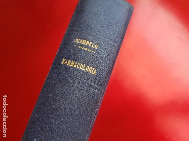Second hand books: LIBRO-TRATADO DE FARMACOLOG&Iacute;A EXPERIMENTAL Y TERAP&Eacute;UTICA-A&ordm;NOVO CAMPELO-R.VILLARINO ULLOA-1935-SANTI