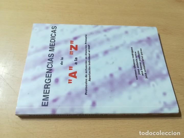 Libros de segunda mano: EMERGENCIAS MEDICAS DE LA A, A LA Z / / / AD207