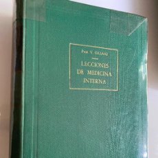 Libros de segunda mano: LECCIONES DE MEDICINA INTERNA. APARATOS CIRCULATORIO Y RESPIRATORIO. - GILSANZ, DR. V. Lote 262342025