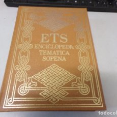 Libros de segunda mano: ETS ENCICLOPEDIA TEMATICA SOPENA TOMO MEDICINA HIGIENE BIOLOGÍA. Lote 262750470
