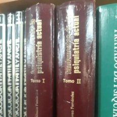 Libros de segunda mano: FUNDAMENTOS DE LA PSIQUIATRIA ACTUAL..TOMOS I Y II..1979.. FRANCISCO ALONSO FERNÁNDEZ..PAZ MONTALVO. Lote 263732805