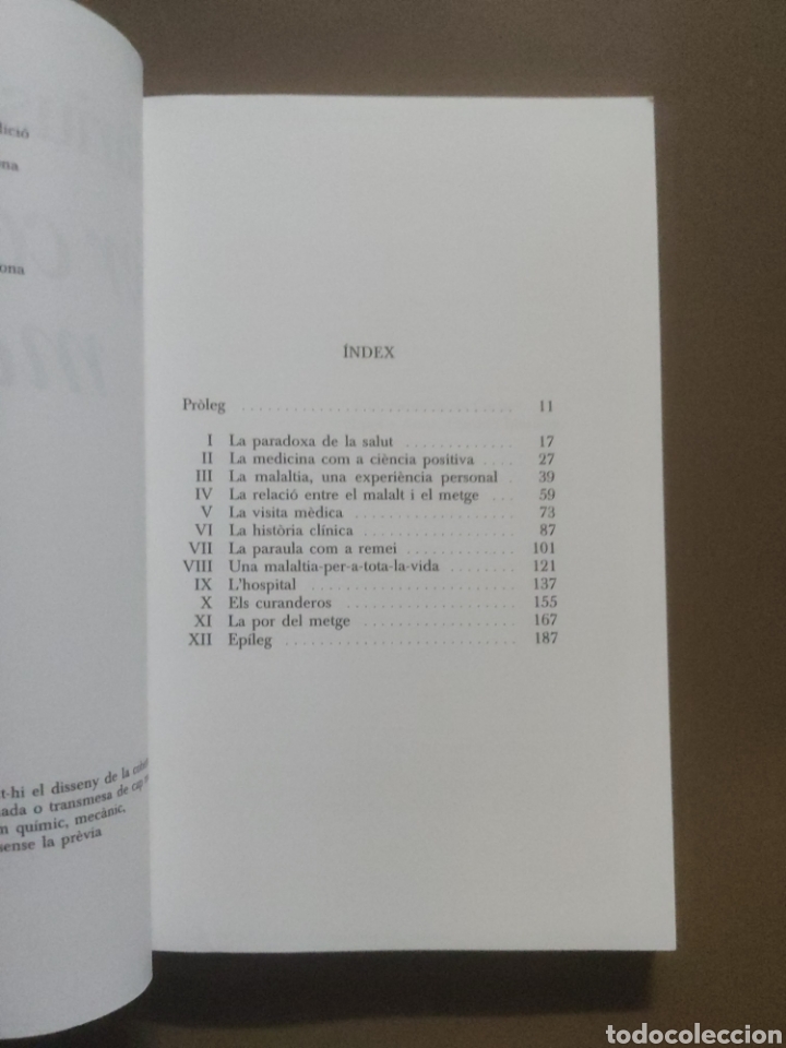 Libros de segunda mano: Fer costat al malalt. M&agrave;rius Morlans. - Foto 3
