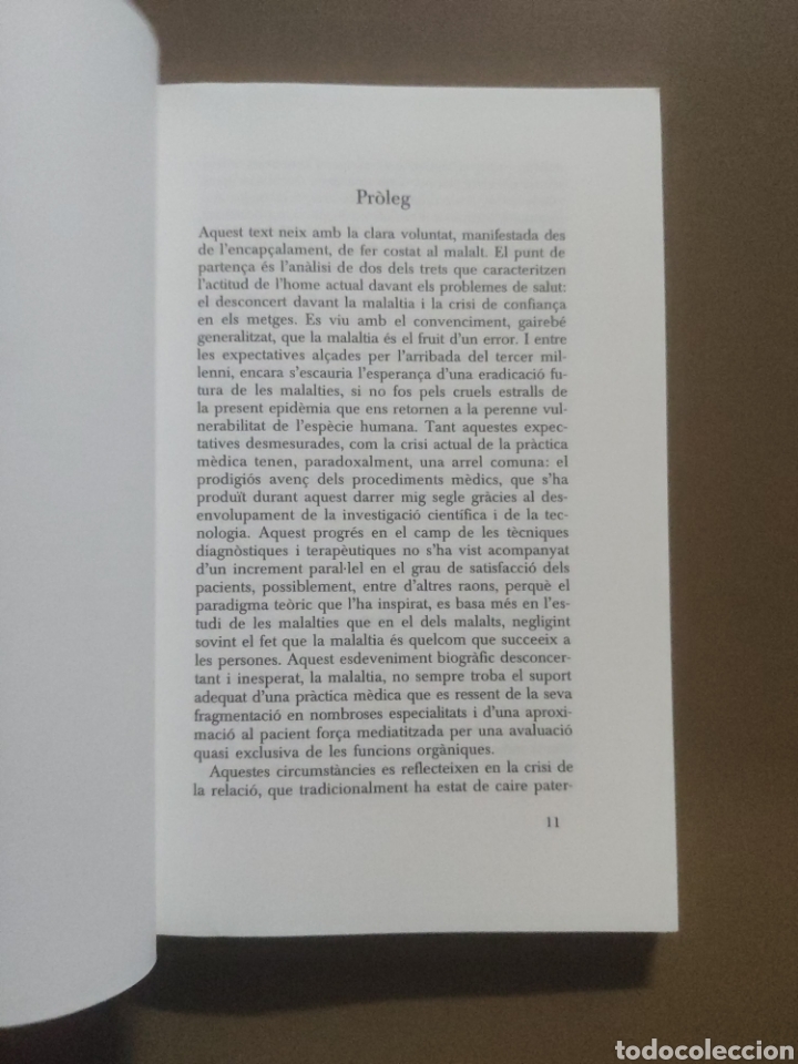 Libros de segunda mano: Fer costat al malalt. M&agrave;rius Morlans. - Foto 4