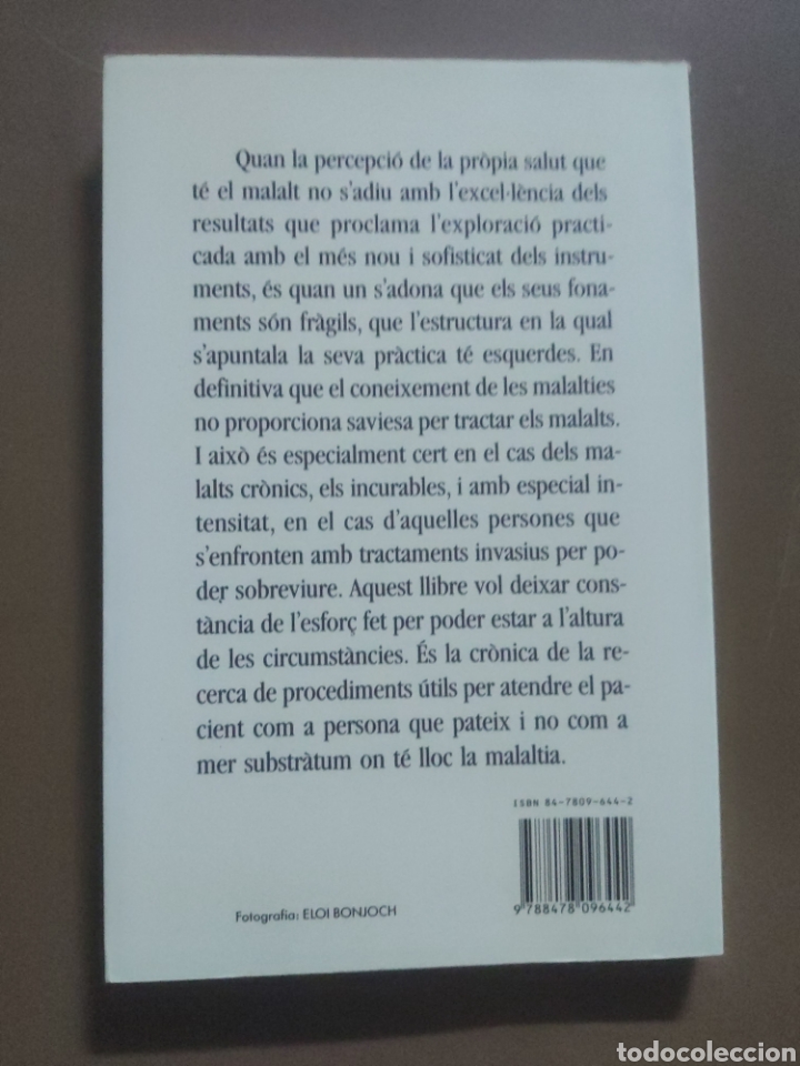 Libros de segunda mano: Fer costat al malalt. M&agrave;rius Morlans. - Foto 5