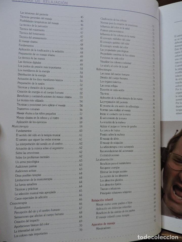 Libros de segunda mano: T&eacute;cnicas de Relajaci&oacute;n. Universa Ediciones 2008 - Foto 3