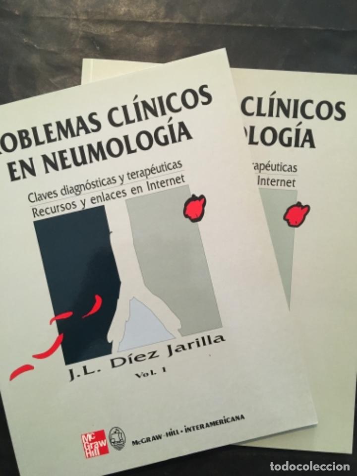 Libros de segunda mano: PROBLEMAS CLINICOS EN NEUMOLOGIA, CLAVES DIAGNOSTICAS Y TERAPEUTICAS, J L DIEZ JARILLA, 2 TOMOS