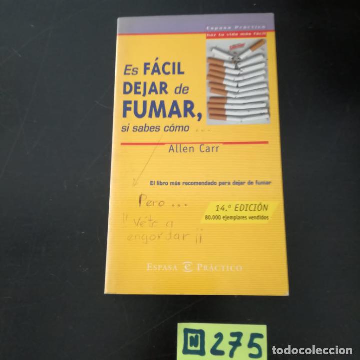 Libros de segunda mano: Es facil dejar de fumar - Foto 1