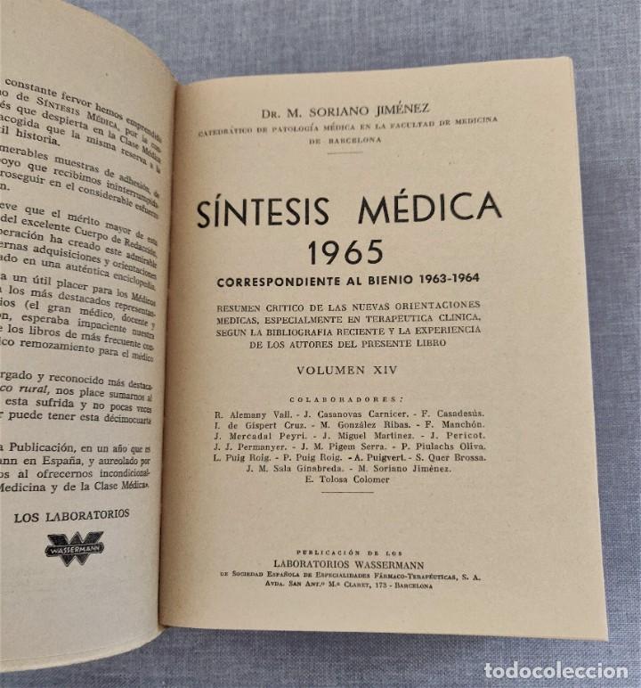 Libros de segunda mano: Libro Sintesis Medica. - Foto 3
