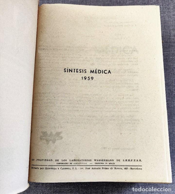 Libros de segunda mano: Libro Sintesis Medica - Foto 3