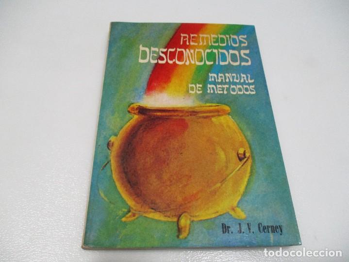 Gebrauchte B&uuml;cher: Dr. J. V. CERNEY Remedios desconocidos Manual de m&eacute;todos W7350