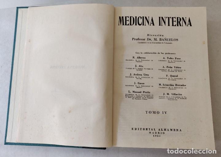 Libros de segunda mano: Libro Medicina Interna - Foto 4