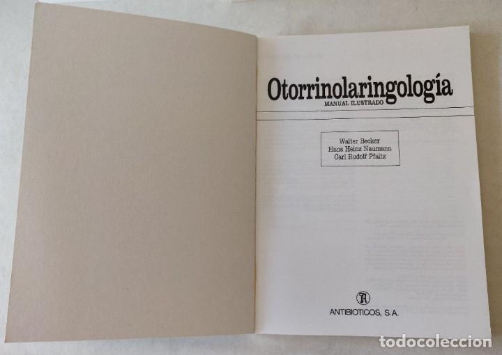 Libros de segunda mano: Libro Otorrinolaringologia - Foto 2