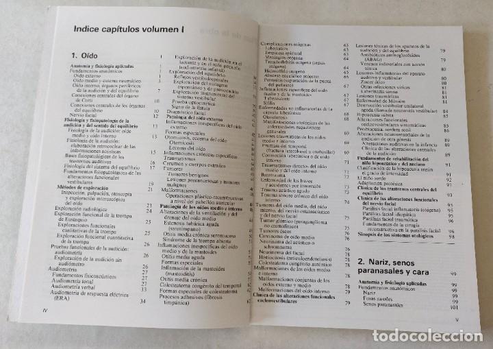 Libros de segunda mano: Libro Otorrinolaringologia - Foto 3