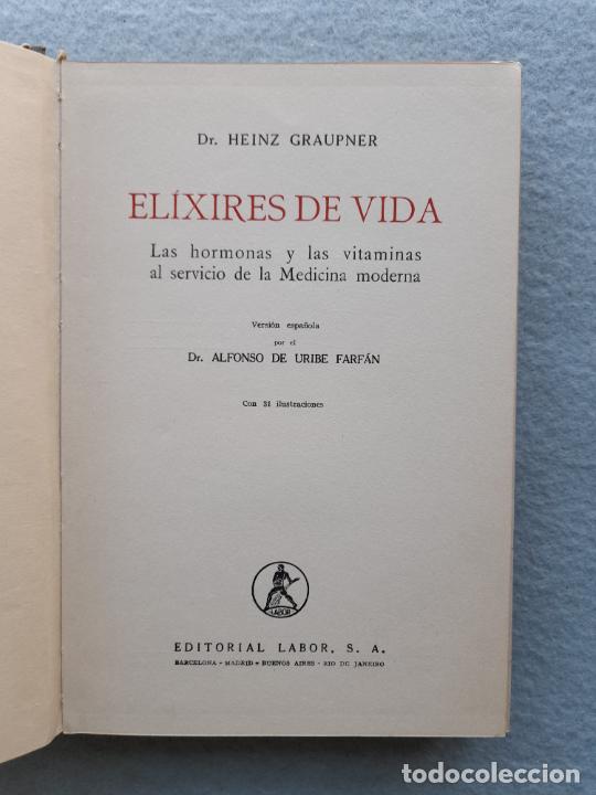 Libros de segunda mano: Elixires de Vida. Dr. Heinz Graupner. - Foto 2