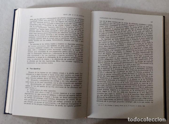 Libros de segunda mano: Libro Tratado de Geriatria, La Vejez. - Foto 7