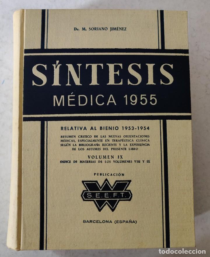 Libros de segunda mano: Libro Sintesis Medica. - Foto 1