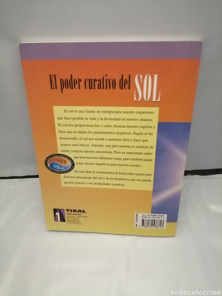 Libros de segunda mano: EL PODER CURATIVO DEL SOL - Foto 2
