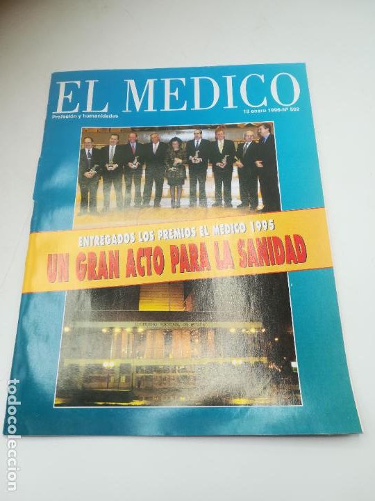 Libri di seconda mano: REVISTA M&Eacute;DICA. EL MEDICO. PROFESI&Oacute;N Y HUMANIDADES. 19 ENERO 1996. N&ordm; 592