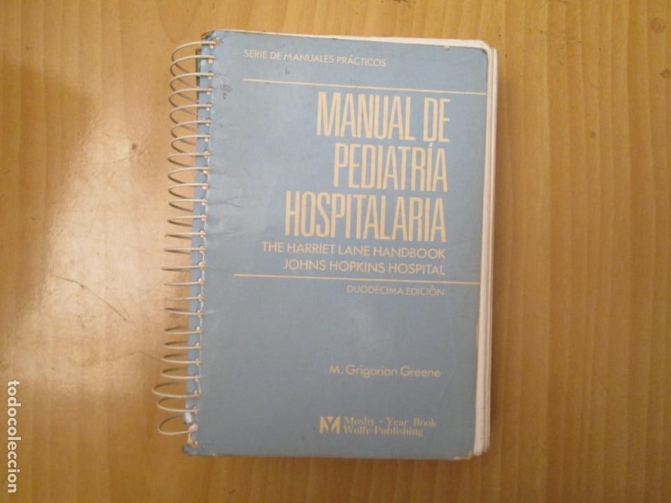 Gebrauchte B&uuml;cher: MANUAL DE PEDIATRIA HOSPITALARIA