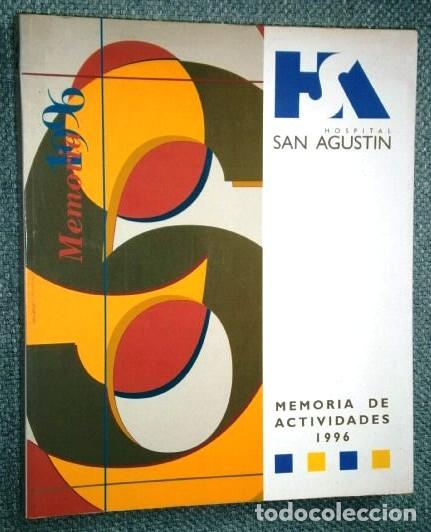 Libros de segunda mano: Hospital San Agust&iacute;n de Avil&eacute;s, ASTURIAS / Memoria de actividades del a&ntilde;o 1996 / INSALUD