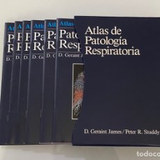 Libros de segunda mano: ATLAS EN COLOR DE PATOLOGÍA RESPIRATORIA (6 FASCÍCULOS) - JAMES, D. GERAINT / STUDDY, PETER R.. Lote 274548013