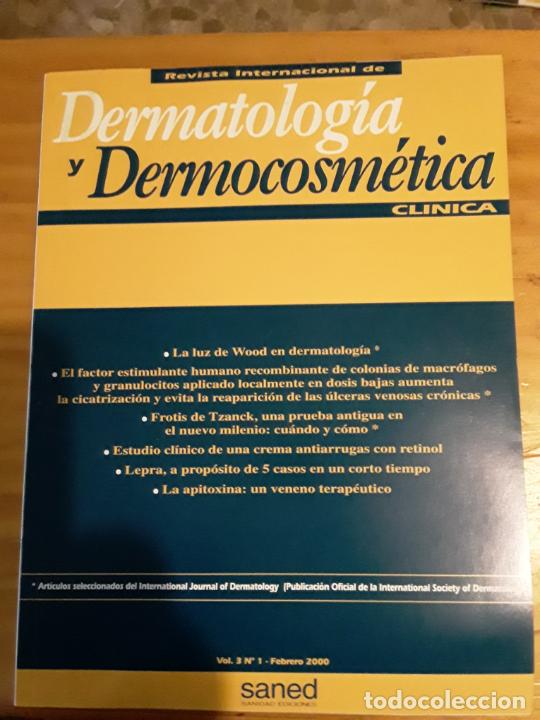 Libri di seconda mano: REVISTA INTERNACIONAL DE DERMATOLOGIA Y DERMOCOSMETICA CLINICA, VOL 3, N 1, FEBRERO 2000.VER INDICE.