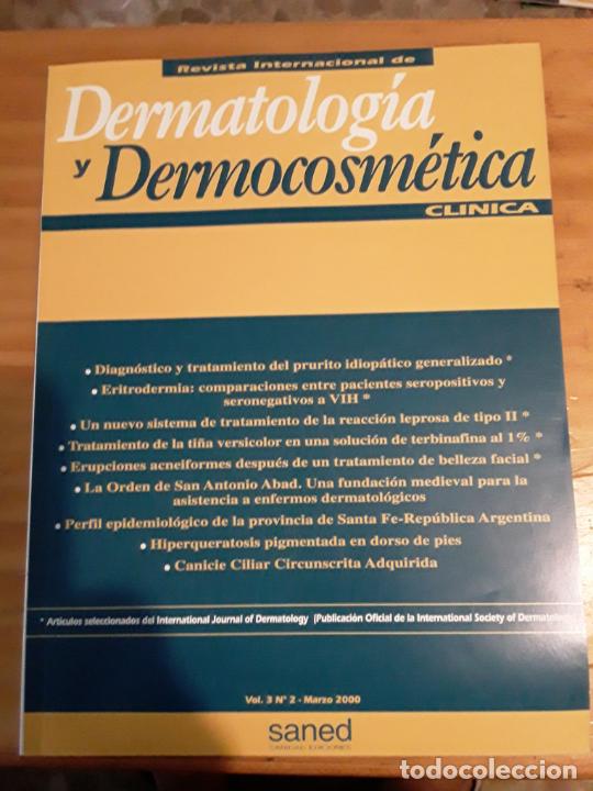 Libri di seconda mano: REVISTA INTERNACIONAL DE DERMATOLOGIA Y DERMOCOSMETICA CLINICA, VOL 3, N 2, MARZO 2000.VER INDICE.