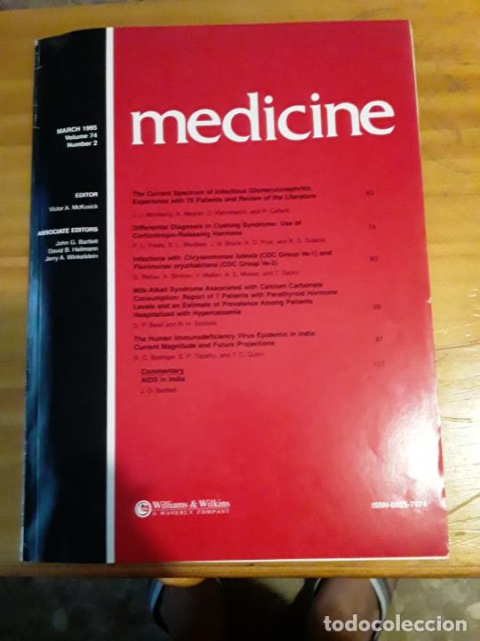 Libri di seconda mano: MEDICINE, MARCH 1995, VOL- 74, N-2.VER INDICE.