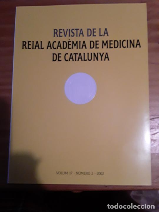 Second hand books: REVISTA DE LA REIAL ACADEMIA DE MEDICINA DE CATALUNYA.VOL 17, N.2, 2002.VER INDICE.