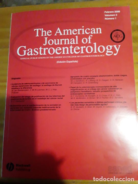 Second hand books: THE AMERICAN JOURNAL OF GASTROENTEROLOGY. FEBRERO 2006,VOL.3, N.1.VER INDICE.