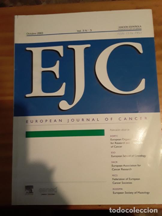 Libri di seconda mano: EUROPEAN JOURNAL OF CANCER.EDICION ESPA&Ntilde;OLA.VOL.3, N.5, OCTUBRE 2003.VER INDICE.