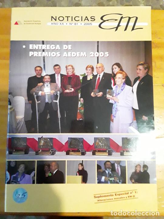 Gebrauchte B&uuml;cher: NOTICIAS.EM.ASOCIACION ESPA&Ntilde;OLA DE ESCLEROSIS MULTIPLE,A&Ntilde;O XX.N.81.2005.VER INDICE.