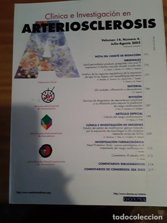 Libri di seconda mano: CLINICA E INVESTIGACION EN ARTERIOESCLEROSIS,VOL.14, N.4, JUL-AGO.2002.VER INDICE.