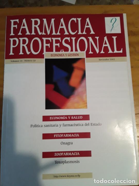Libri di seconda mano: FARMACIA PROFESIONAL, VOL.16, NUM.10, NOVIEMBRE 2002.VER INDICE.