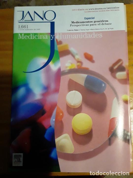 Libri di seconda mano: JANO, MEDICINA Y HUMANIDADES,7-13 SEPTIEMBRE 2007, N.1661.VER INDICE.