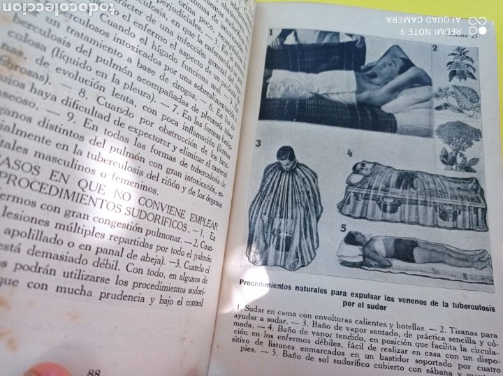 Libros de segunda mano: La tuberculosis,como evitarla,como curarla ,Dr Vander 1947 - Foto 5
