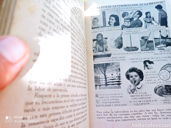 Libros de segunda mano: La tuberculosis,como evitarla,como curarla ,Dr Vander 1947 - Foto 7