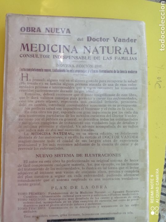 Libros de segunda mano: La tuberculosis,como evitarla,como curarla ,Dr Vander 1947 - Foto 9