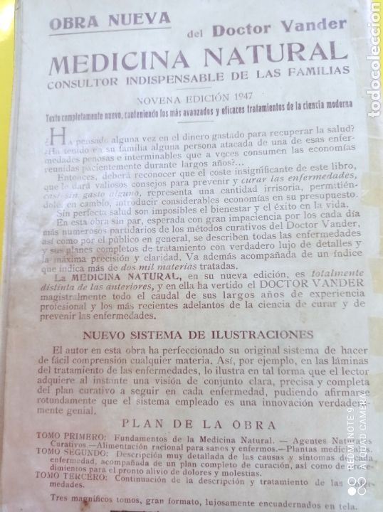 Libros de segunda mano: La tuberculosis,como evitarla,como curarla ,Dr Vander 1947 - Foto 11
